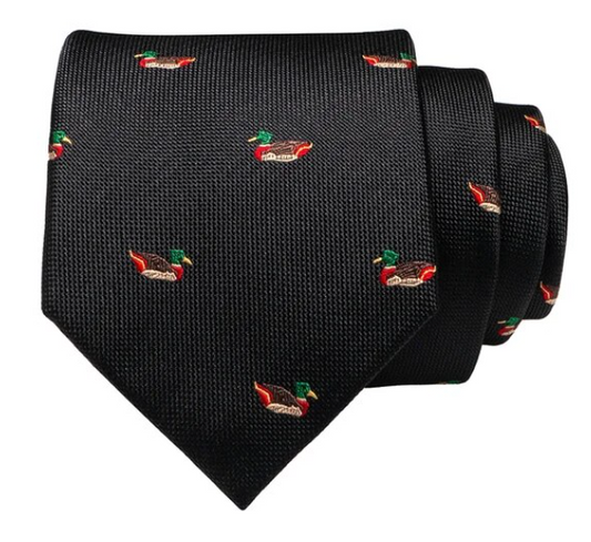 Black Duck Neck Tie