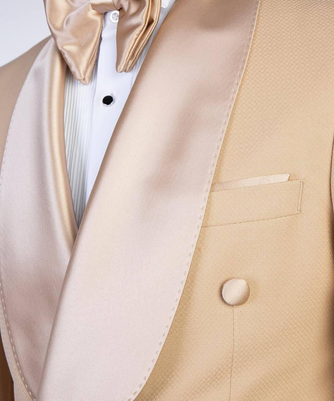 Wheat Double Breasted Suit